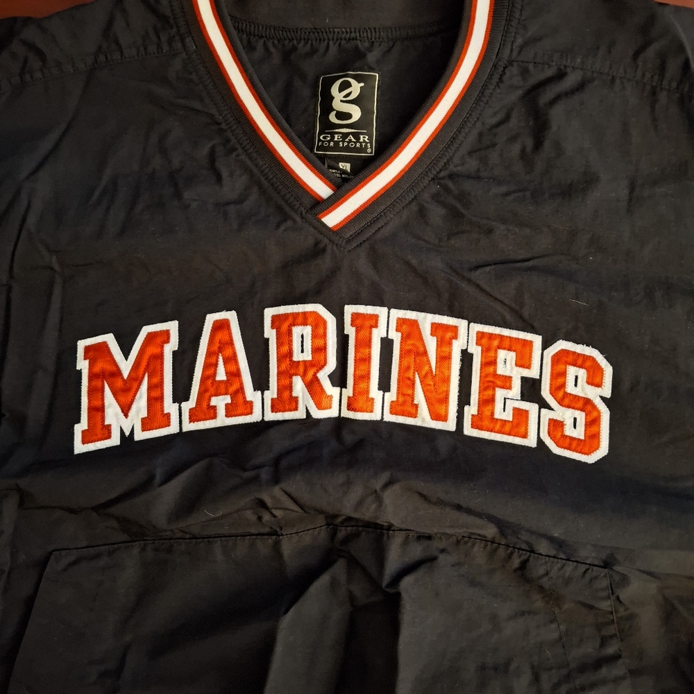 Black Marines Pullover Jacket - image 2